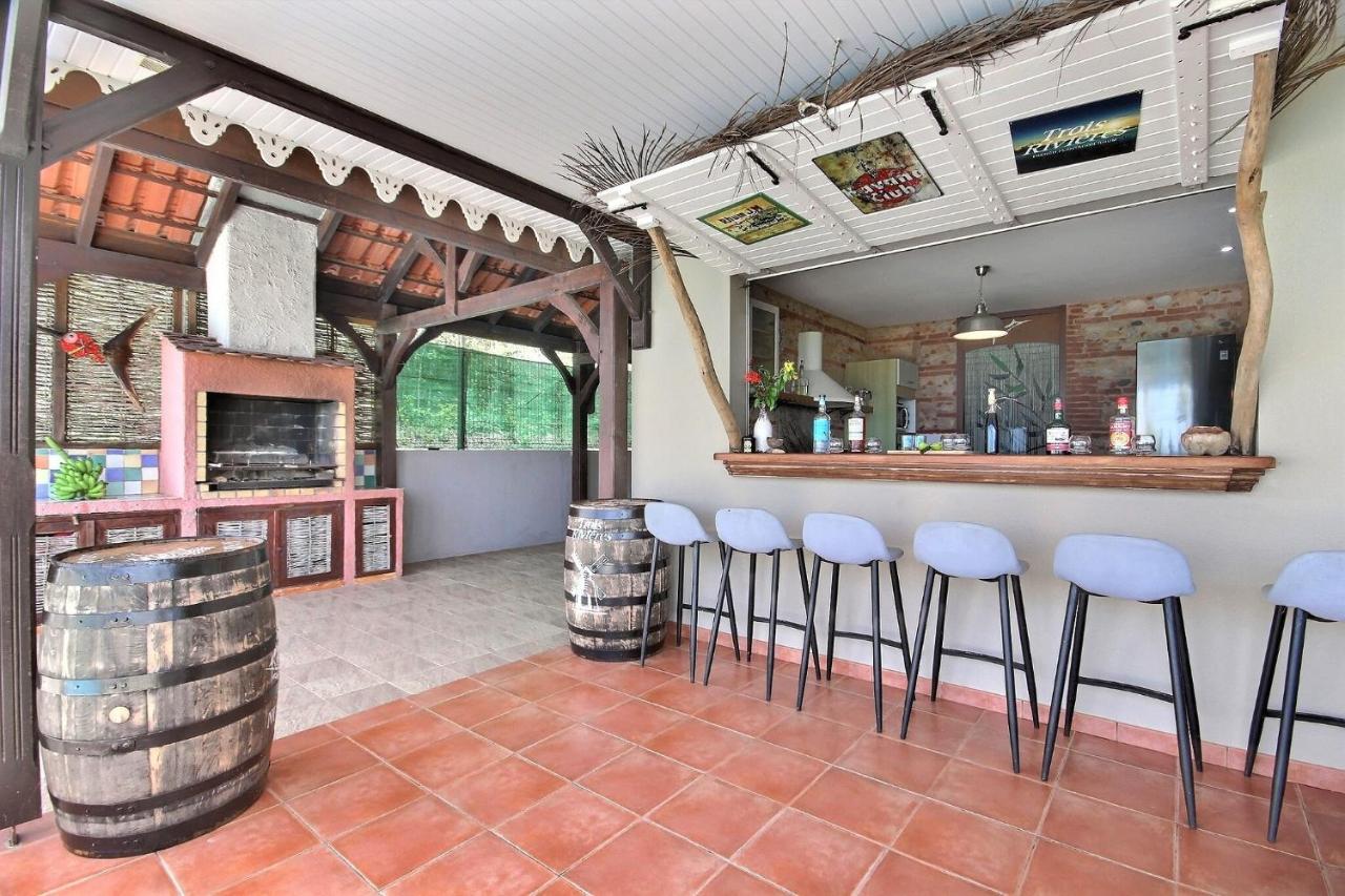 Villa Carib Turquoise : 4 Ch, Grande Piscine, Vue Sur Sainte-Lucie Riviere-Salee エクステリア 写真