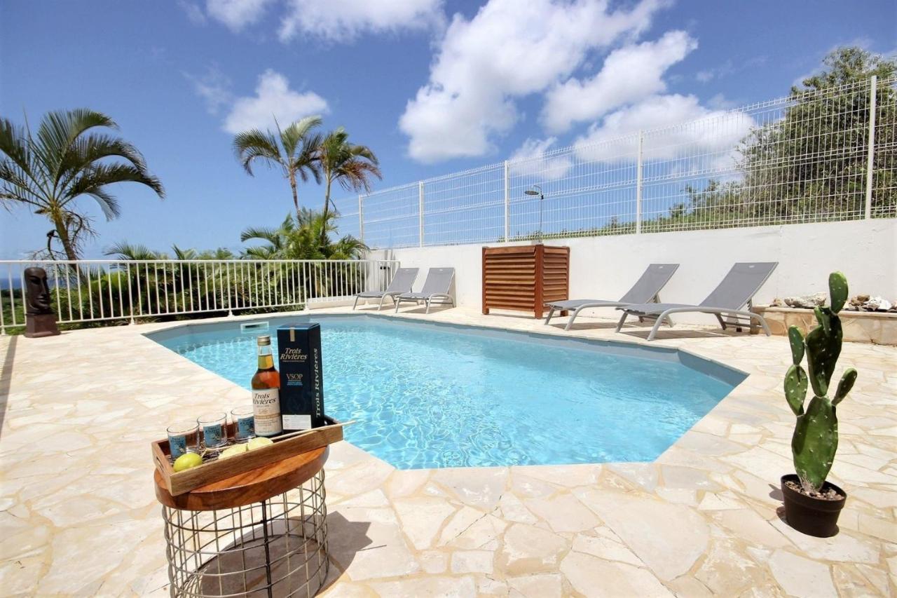 Villa Carib Turquoise : 4 Ch, Grande Piscine, Vue Sur Sainte-Lucie Riviere-Salee エクステリア 写真
