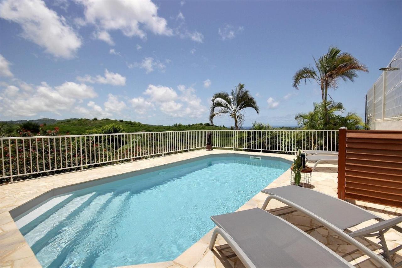 Villa Carib Turquoise : 4 Ch, Grande Piscine, Vue Sur Sainte-Lucie Riviere-Salee エクステリア 写真