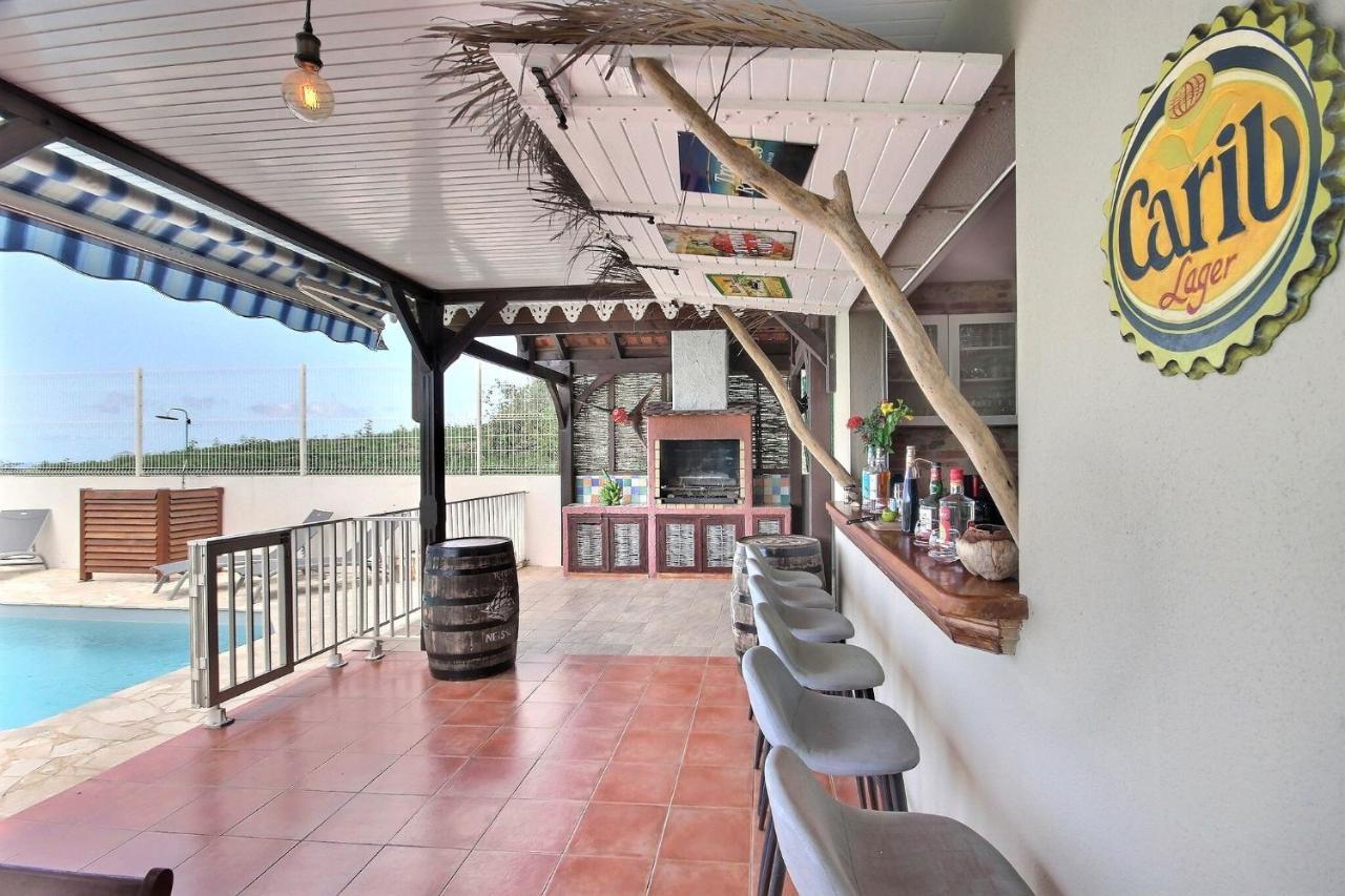Villa Carib Turquoise : 4 Ch, Grande Piscine, Vue Sur Sainte-Lucie Riviere-Salee エクステリア 写真