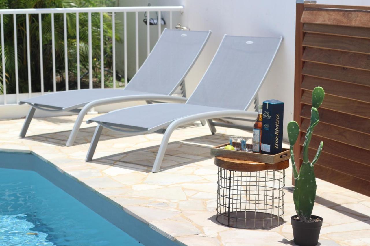 Villa Carib Turquoise : 4 Ch, Grande Piscine, Vue Sur Sainte-Lucie Riviere-Salee エクステリア 写真