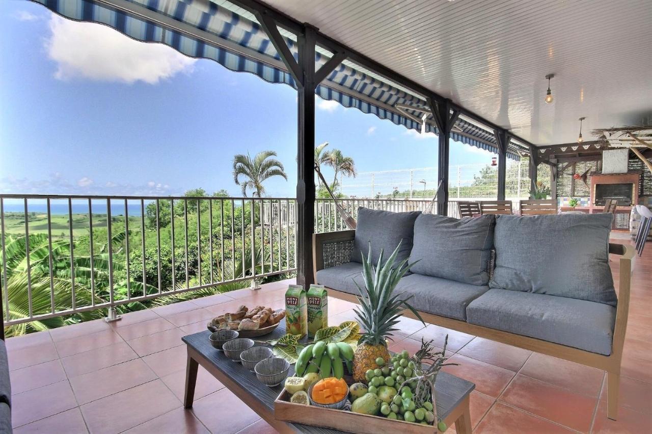 Villa Carib Turquoise : 4 Ch, Grande Piscine, Vue Sur Sainte-Lucie Riviere-Salee エクステリア 写真