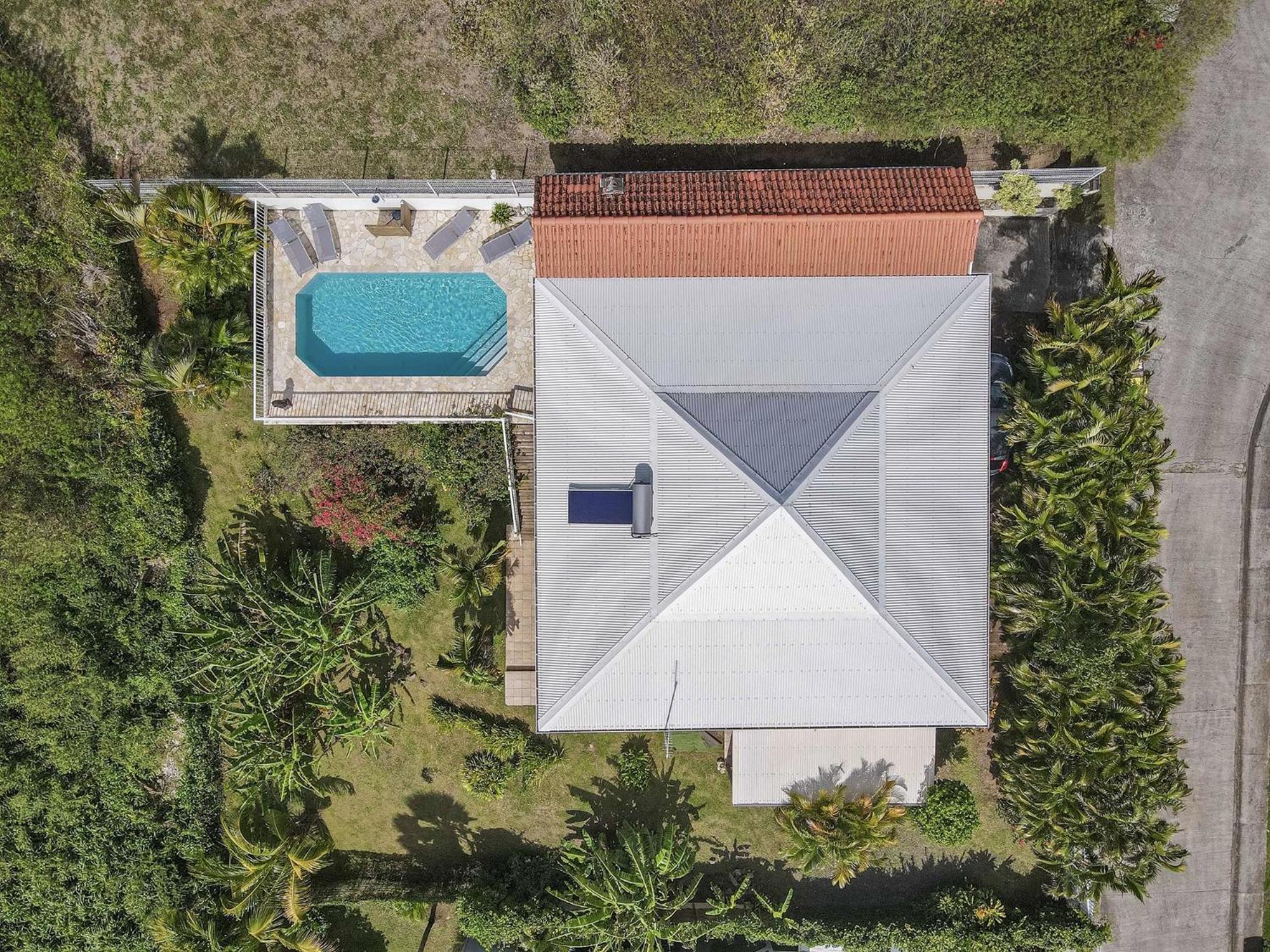 Villa Carib Turquoise : 4 Ch, Grande Piscine, Vue Sur Sainte-Lucie Riviere-Salee エクステリア 写真